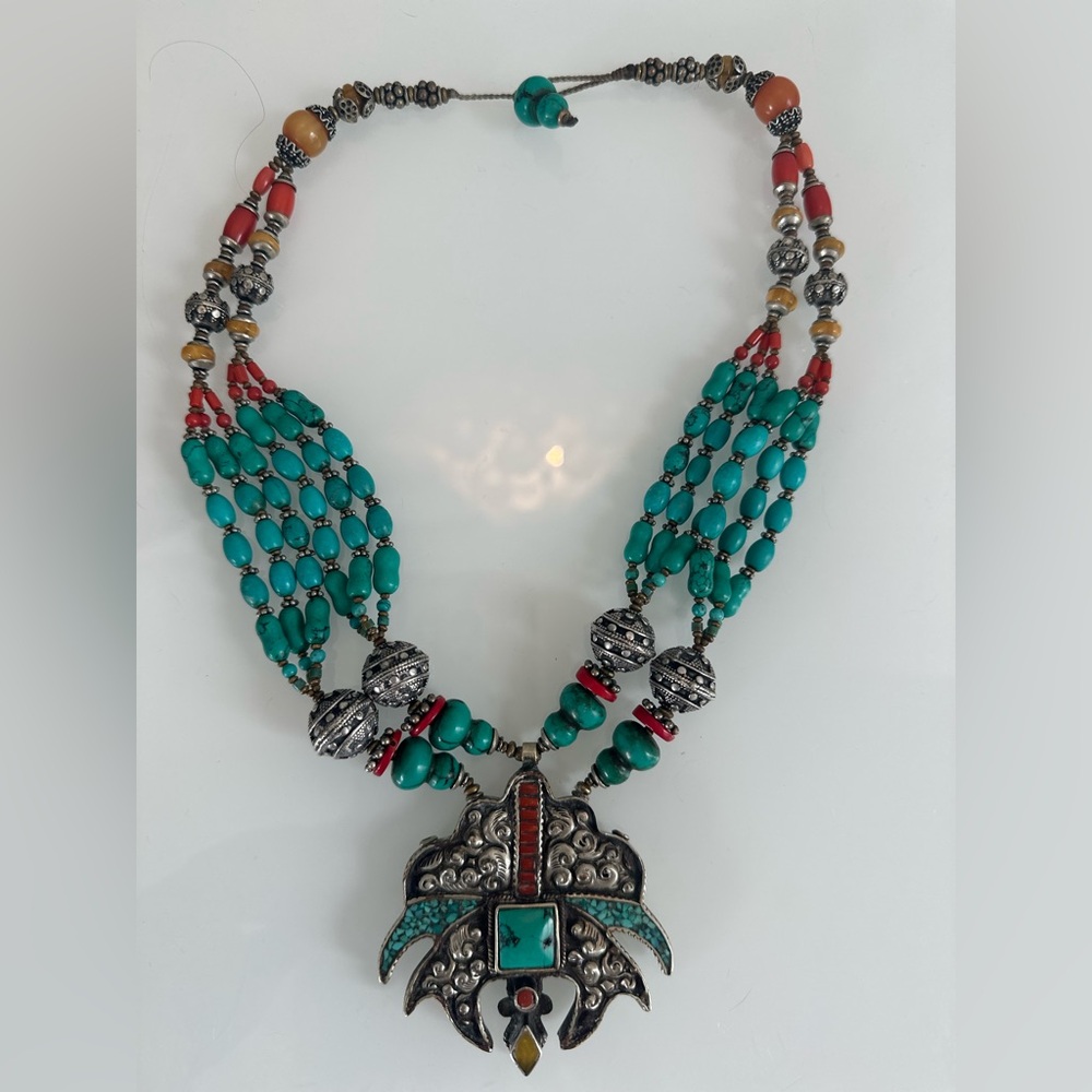 Moroccan Necklace 19”
